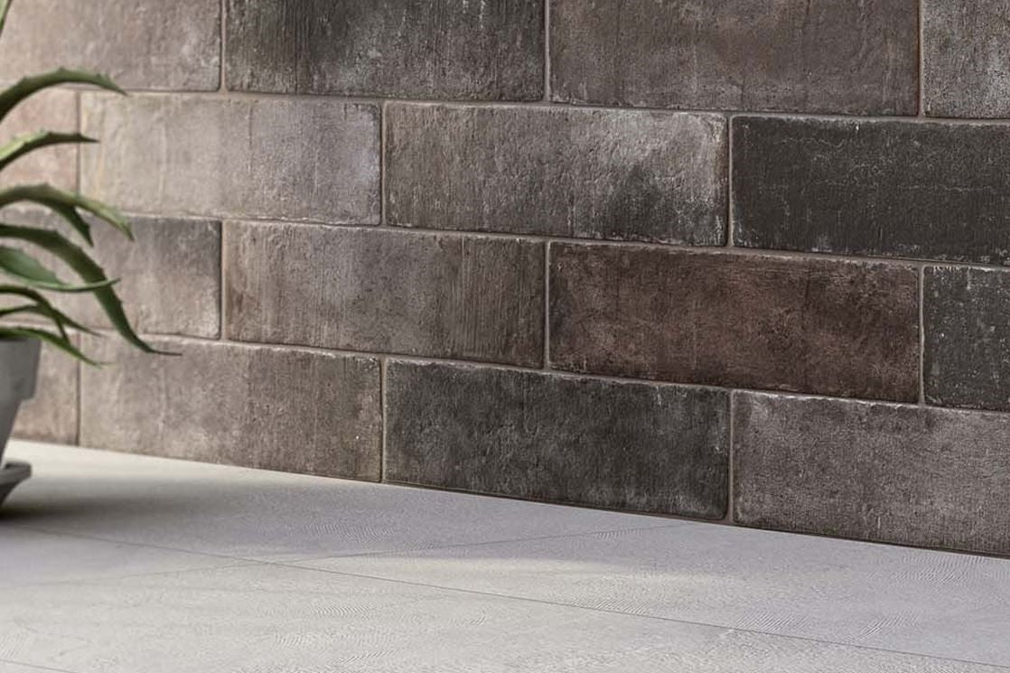 Modern living with Marazzi Terramix 70x280 brick looks wall and floor tiles. Melbourne, Geelong, Shepparton, Ballarat, Bendigo, Horsham, Warrnambool, Mornington, Bellarine, Peninsula tiles. Victoria and Nationwide Delivery. Australia.