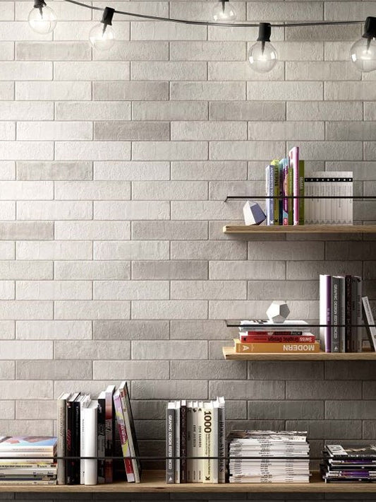 Modern living with Marazzi Terramix 70x280 brick looks wall and floor tiles. Melbourne, Geelong, Shepparton, Ballarat, Bendigo, Horsham, Warrnambool, Mornington, Bellarine, Peninsula tiles. Victoria and Nationwide Delivery. Australia.