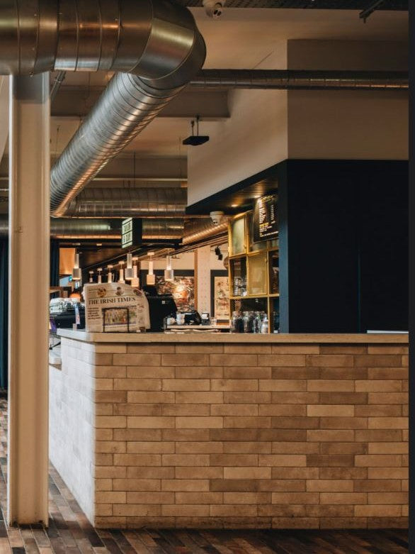 Modern living with Marazzi Terramix 70x280 brick looks wall and floor tiles. Melbourne, Geelong, Shepparton, Ballarat, Bendigo, Horsham, Warrnambool, Mornington, Bellarine, Peninsula tiles. Victoria and Nationwide Delivery. Australia.